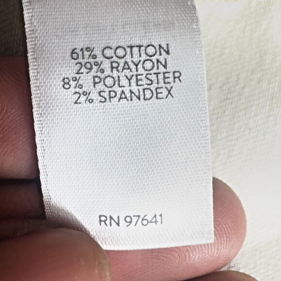 J. Jill Chino Women's Journey Trench Jacket Stylish, Lightweight Beige Size 2X - Picture 10 of 12